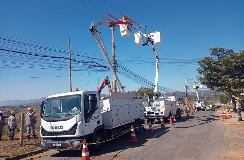  Cemig já investiu cerca de R$ 220 milhões em manutenção preventiva para o próximo período chuvoso