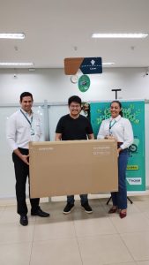 Prêmio: TV Samsung 50"
GUILHERME NORIO HONDA - Paracatu